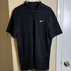Men’s Nike Black Polo